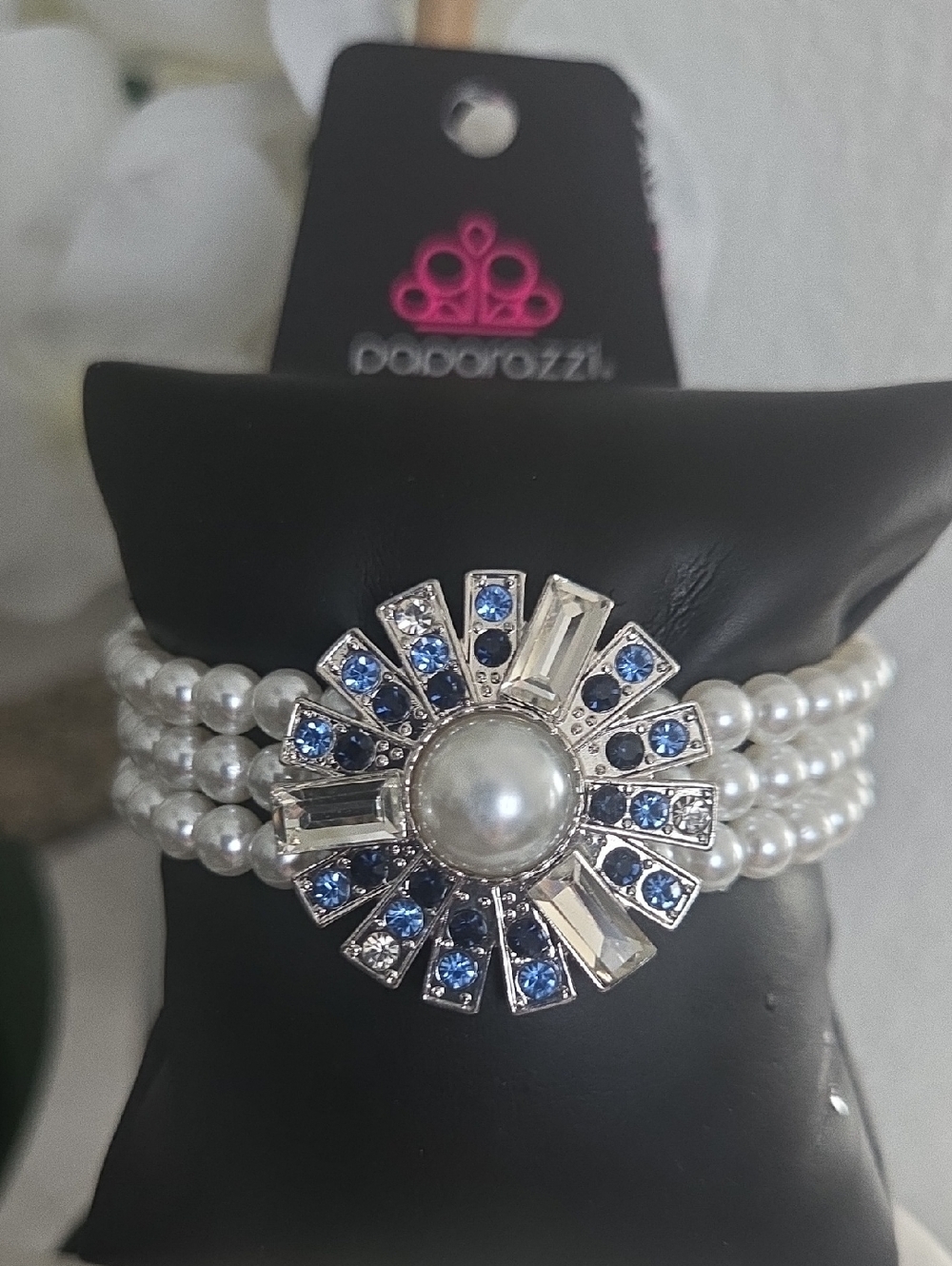 Paparazzi Gifted Gatsby Blue Bracelet NWT
